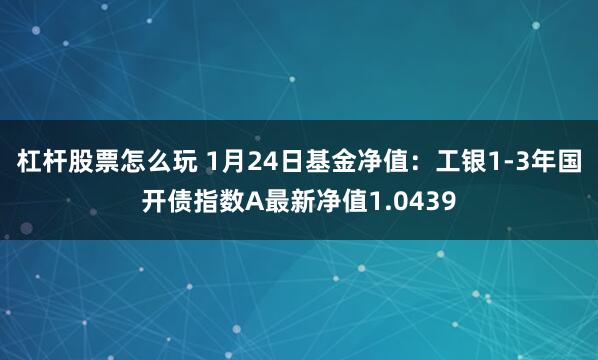 杠杆股票怎么玩 1月24日基金净值：工银1-3年国开债指数A最新净值1.0439